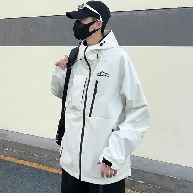雅鹿  山系系列 机能登山徒步防风防水透气保暖抓绒内胆可拆卸三合一连帽耐磨 冲锋衣 男女同款