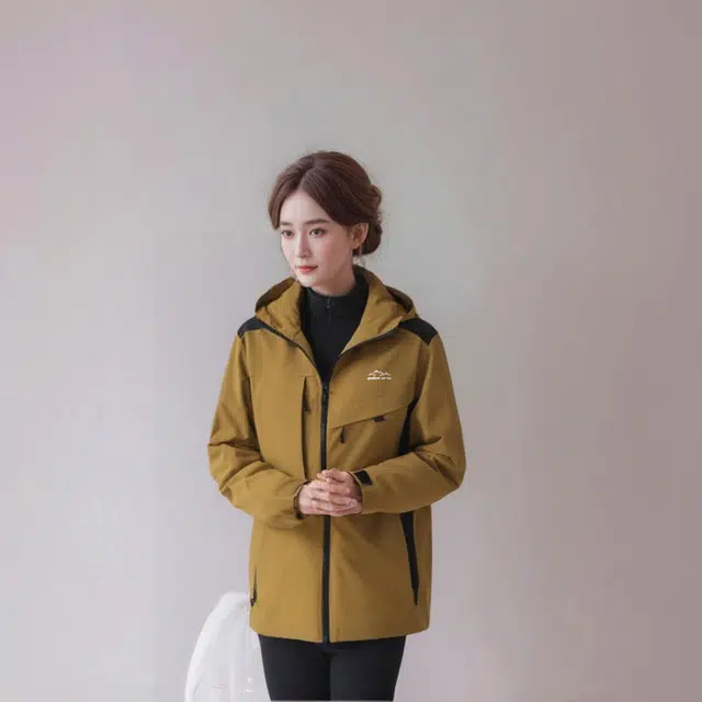 雅鹿 都市机能纯色保暖宽松休闲百搭连帽加厚防风羽绒服 男女同款
