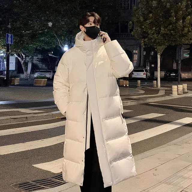 雅鹿 青少年纯色加厚氛围感保暖宽松休闲百搭羽绒服 男女同款
