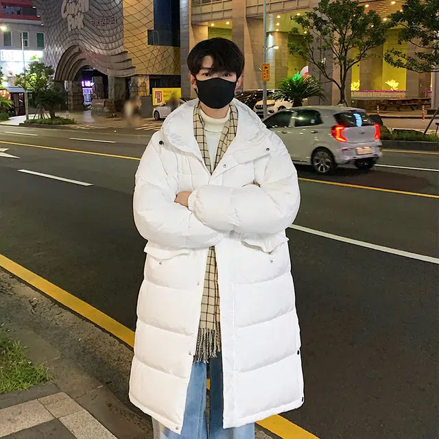 雅鹿 青年潮流纯色基础款极寒防风加厚保暖百搭羽绒服 男女同款