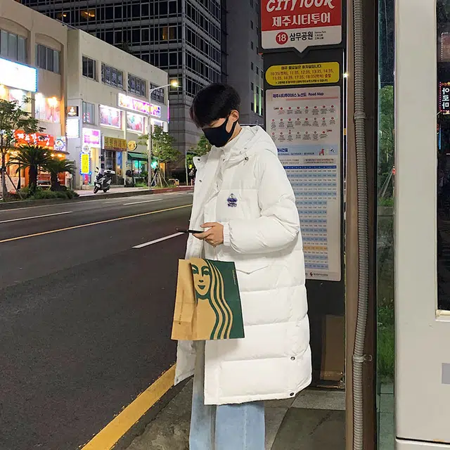 雅鹿 青年潮流纯色基础款极寒防风加厚保暖百搭羽绒服 男女同款