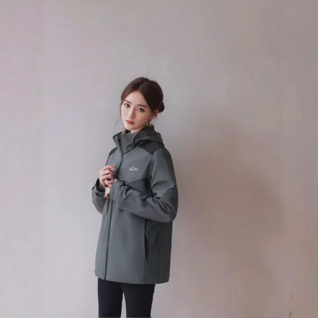 雅鹿 都市机能纯色保暖宽松休闲百搭连帽加厚防风羽绒服 男女同款