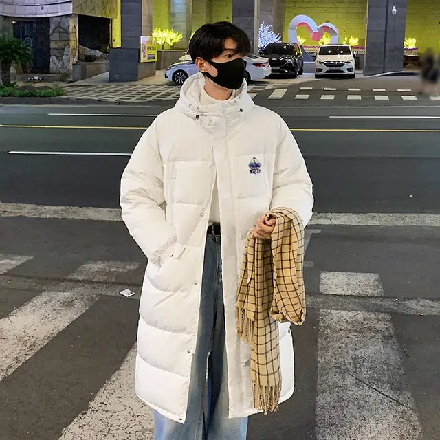 雅鹿 青年潮流纯色基础款极寒防风加厚保暖百搭羽绒服 男女同款