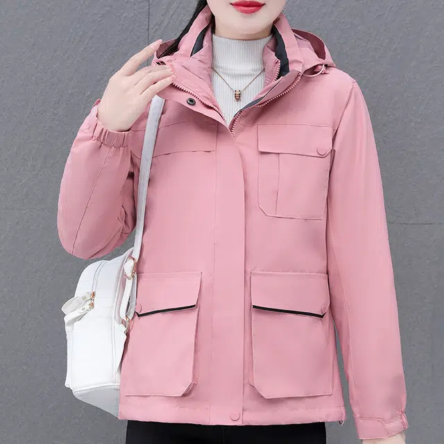 缪斯的诱惑 秋冬三合一冲锋衣可拆卸内胆防风防水户外加厚保暖抗寒工装登山服软壳衣耐磨外套夹克 女款