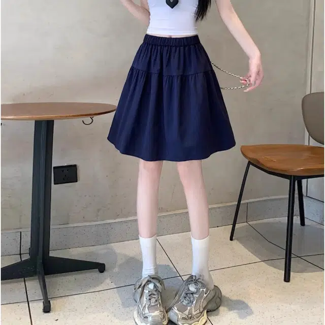 雅羊人 时尚通勤简约百搭休闲短裙 女款
