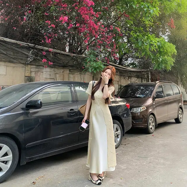 费尔岛上的猫 法式慵懒纯欲风多种款式裙装套装 女款