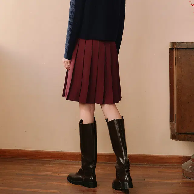 玖姿安娜蔻 优雅通勤舒适气质休闲短裙 女款