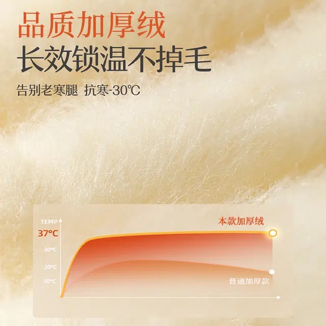 睦隆世家 简约加厚保暖舒适高筒袜 女款 组合装