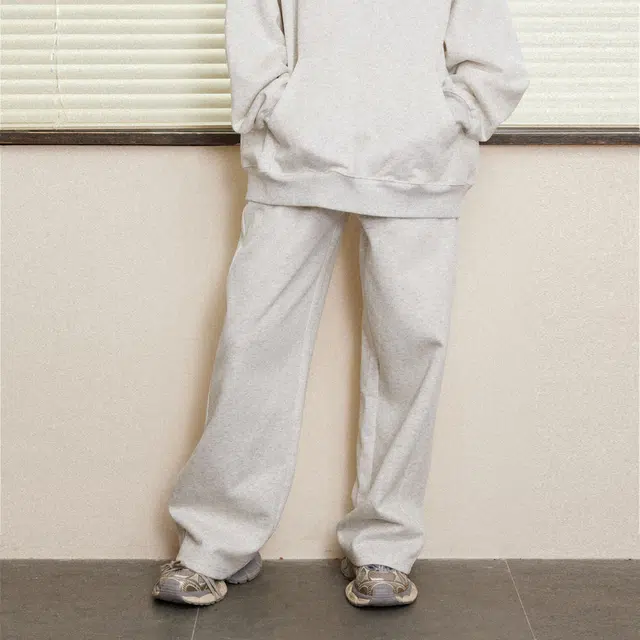 佐贝卡 宽松直筒中腰休闲裤 男女同款