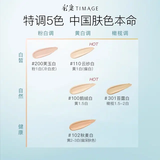 彩棠 小圆管粉底液+遮瑕盘体验装小样彩妆 无瑕持久服帖不卡粉保湿均匀肤色 点痘印黑眼圈