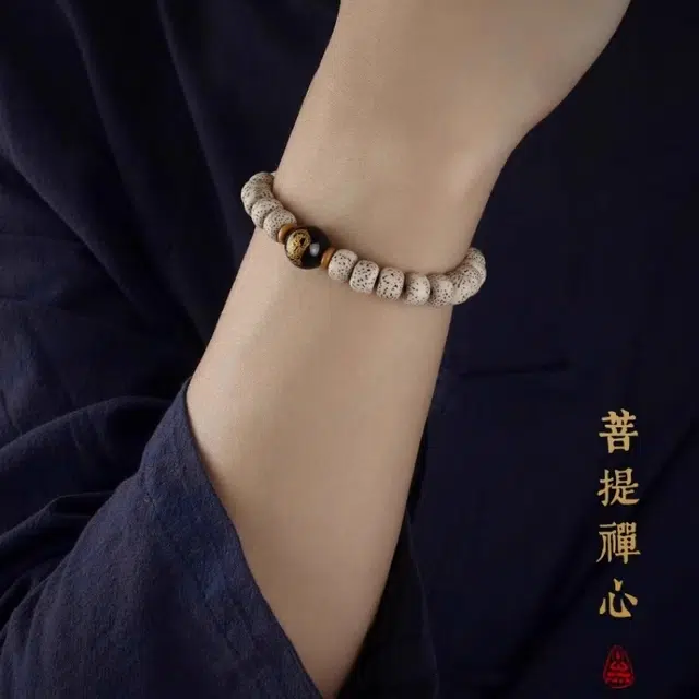亮晶缘 新中式 国潮复古十二生肖守护神佛珠念珠  气质百搭 星月菩提 手串 男女同款情侣款