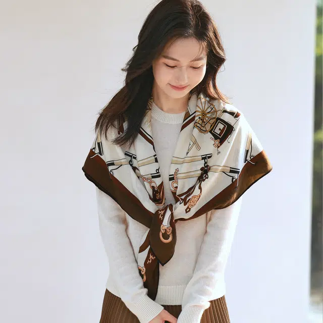 杭丝路 气质百搭 绵羊毛 丝巾 女款