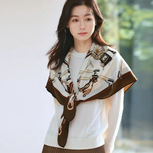 杭丝路 气质百搭 绵羊毛 丝巾 女款