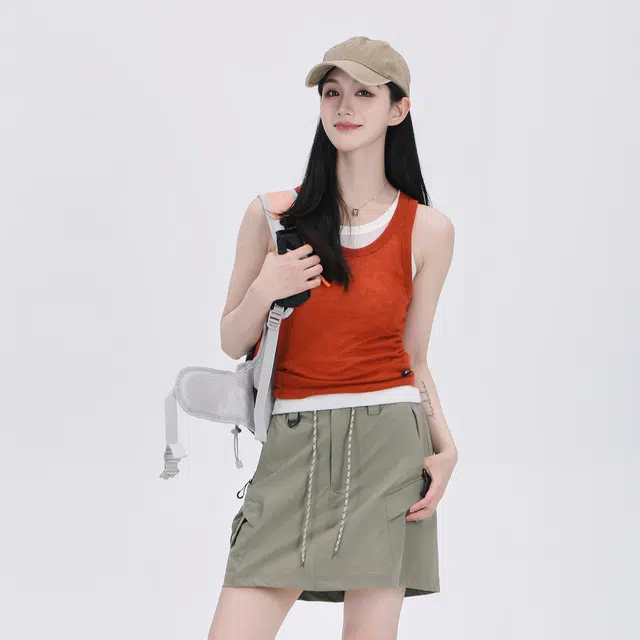 吉业重工 轻盈透气时尚百搭背心 女款