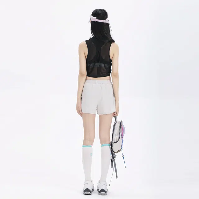 吉业重工 基础款透明可外穿透气舒适百搭运动休闲背心 女款