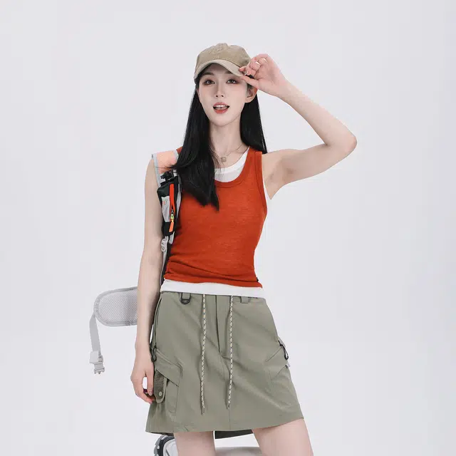 吉业重工 轻盈透气时尚百搭背心 女款