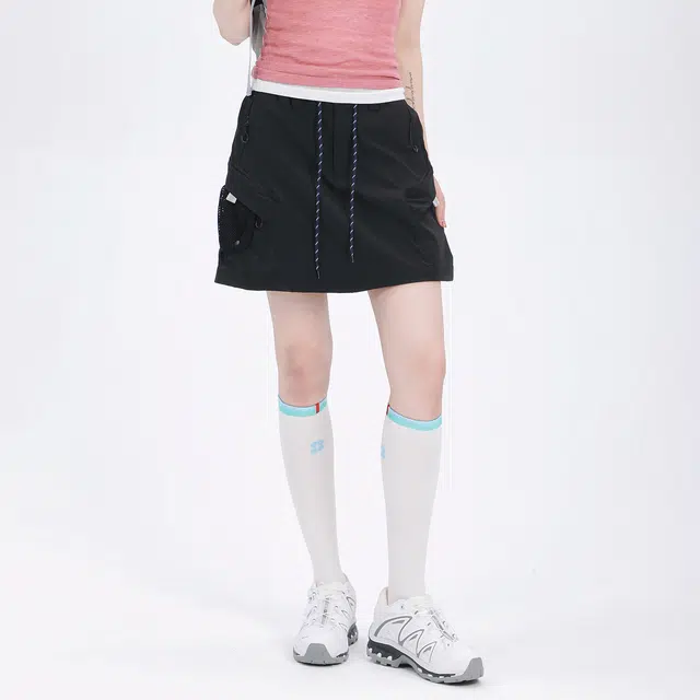 吉业重工 时尚简约速干口袋设计工装短裙 女款