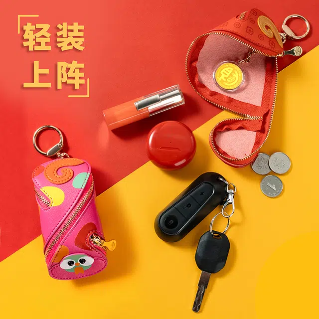 九乐 新中式本命年生肖蛇万巳发财多巴胺显眼包福佑安康揭好运 合金 挂件 男女同款情侣款