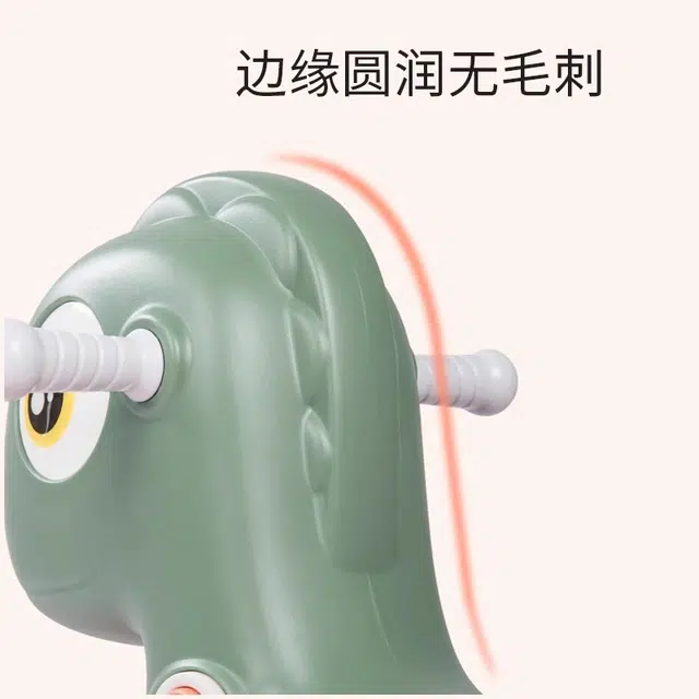 曼龙 摇摇马两用车 小木马 早教益智玩具