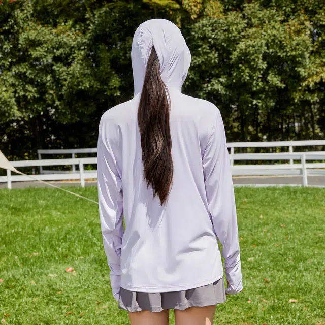 黑恐龙 户外出行运动潮牌宽松百搭舒适柔软连帽防晒服 男女同款
