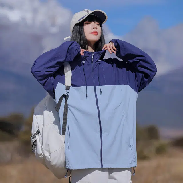黑恐龙 夏季户外出行运动钓鱼服宽松潮流百搭轻薄柔软透气舒适休闲简约防晒服 男女同款