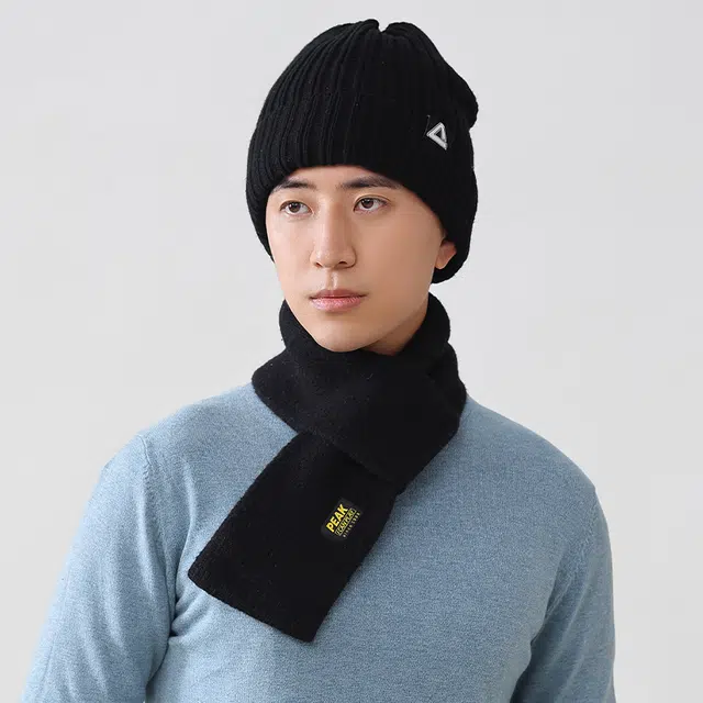 匹克 极简系列 文艺小清新保暖 高级感 多少可选 绒线围巾 男女同款情侣款