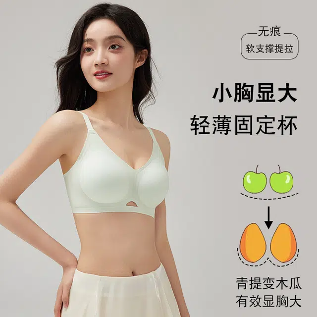 戴维诗 软支撑小胸聚拢收副乳无痕文胸 女款