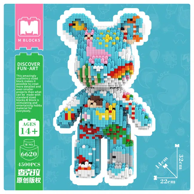 32cm 3680pcs M6620