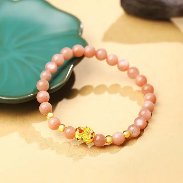 佐卡伊 貔貅 新中式国风 足金 一口价 黄金手串 男女同款情侣款