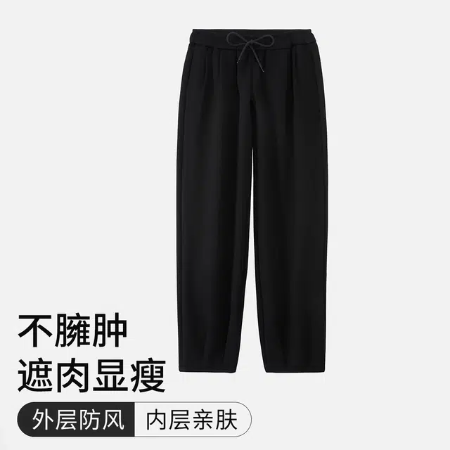 舒雅 亲肤舒适简约束脚舒适透气可外穿家居裤可外穿睡裤 女款