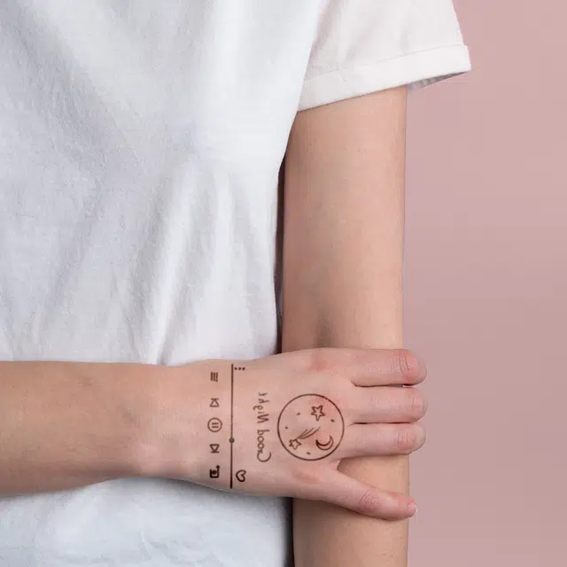 Good Night ins6*10cm