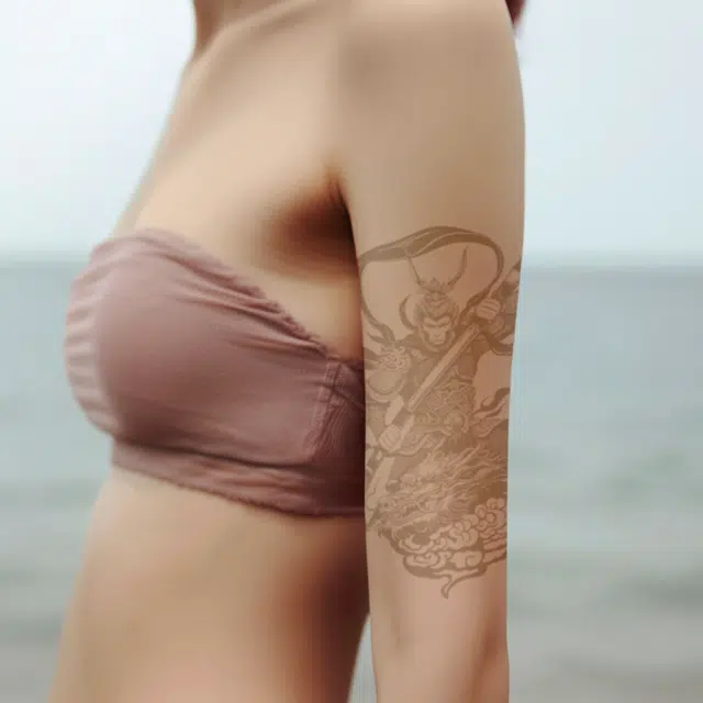 饰田  悟道之境草本防水纹身贴 持久高级性感情侣半永久超酷男女