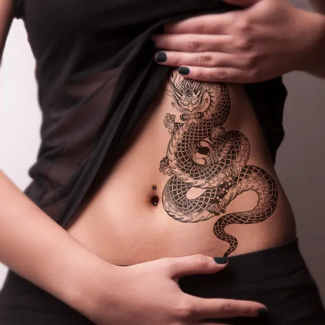 饰田  制约之神草本防水纹身贴 持久高级性感情侣半永久超酷男女