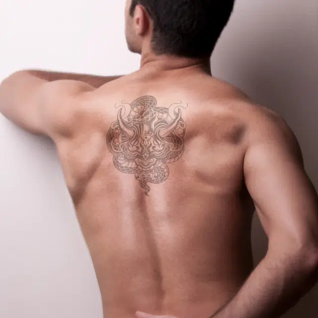 饰田  牛魇蛇魅草本防水纹身贴 持久高级性感情侣半永久超酷男女