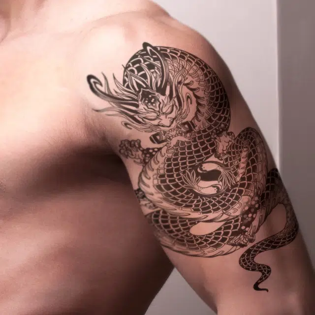 饰田  制约之神草本防水纹身贴 持久高级性感情侣半永久超酷男女