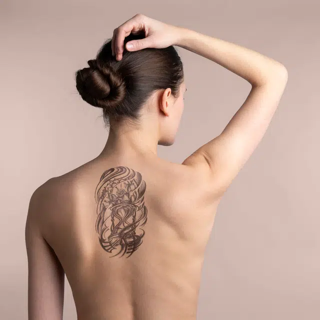 猎己  花藤缠绕草本纹身贴 防水防汗不反光