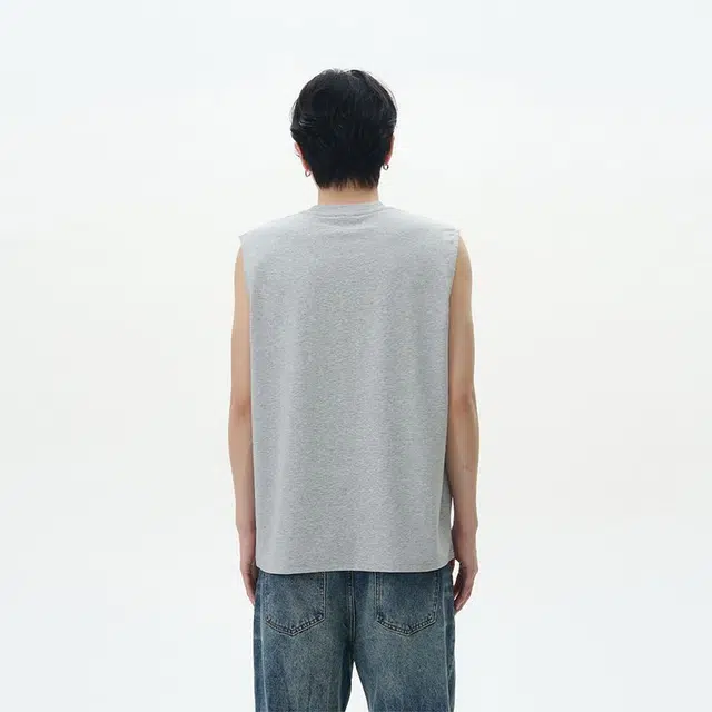 美式凉感休闲坎肩宽松纯色简约百搭日常时尚个性舒适背心 男女同款
