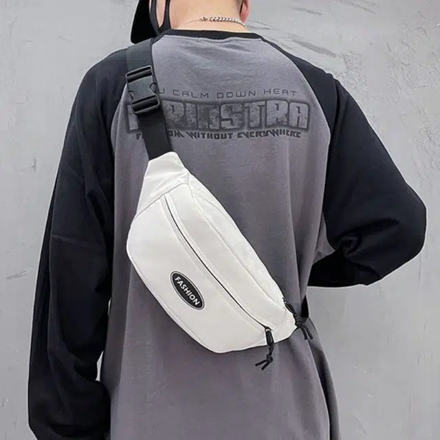 爱尔绅特 休闲简约时尚学生运动 尼龙布 胸包斜挎包 男女同款情侣款 多色