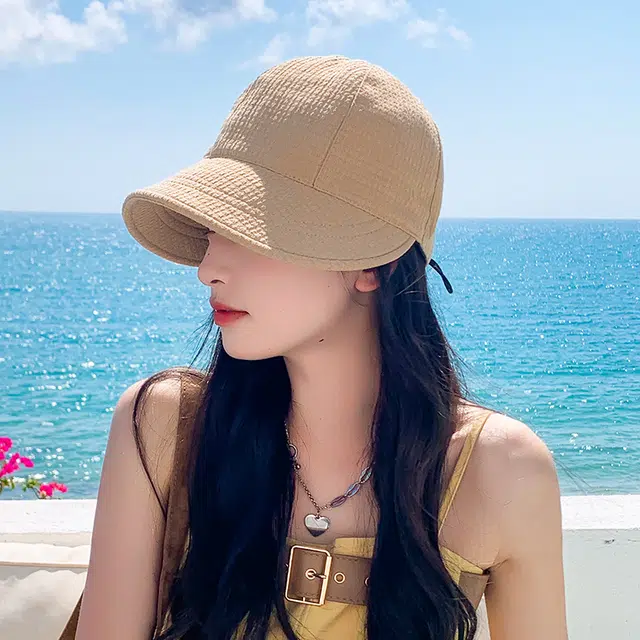 佩洛依 显脸小素颜遮阳防晒舒适 棉 渔夫帽 男女同款情侣款