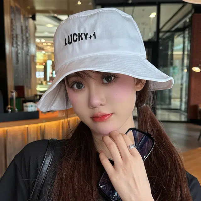 佩洛依 日系可爱时尚猫咪遮阳防晒 棉 渔夫帽 男女同款情侣款