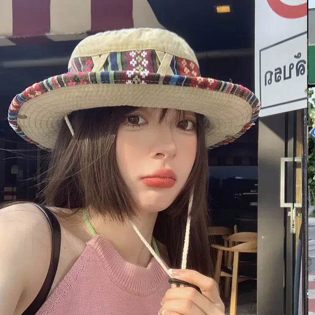 佩洛依 遮阳户外钓鱼大檐 棉 渔夫帽 男女同款情侣款
