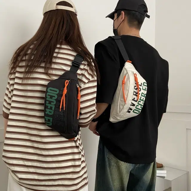 爱尔绅特 休闲百搭 尼龙 斜挎包 男女同款情侣款 多色