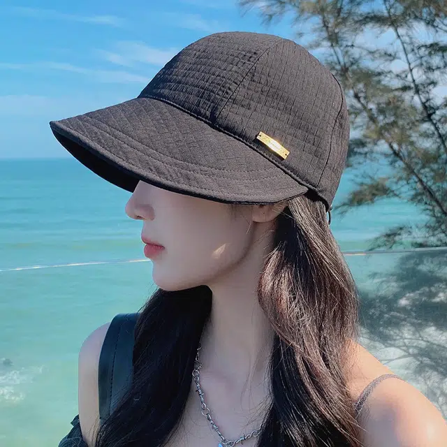 佩洛依 显脸小素颜遮阳防晒舒适 棉 渔夫帽 男女同款情侣款