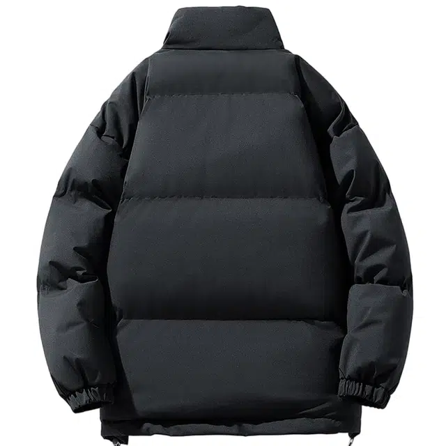 棉基因 冬季立领纯色极简风优质棉棒球服保暖高个小个子日系男简约潮流夹棉袄子美式高街工装风青少年职场通勤学院风棉衣外套 男女同款