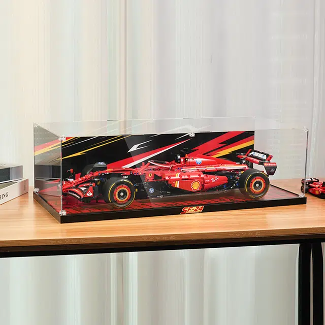 LIGHT YOUR BRICKS 42207 Ferrari SF-24 F1 Racing Display Case
