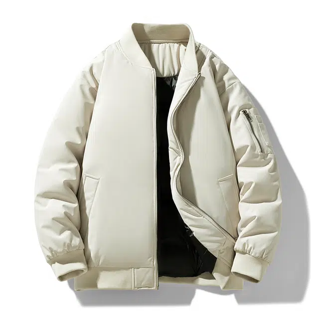极限涡轮 纯色加厚简约百搭棉服 男女同款