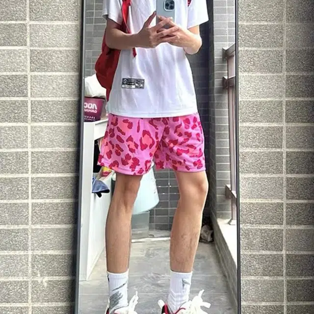 极限涡轮 不过膝运动篮球透气网眼跑步百搭潮裤休闲短裤 男女同款
