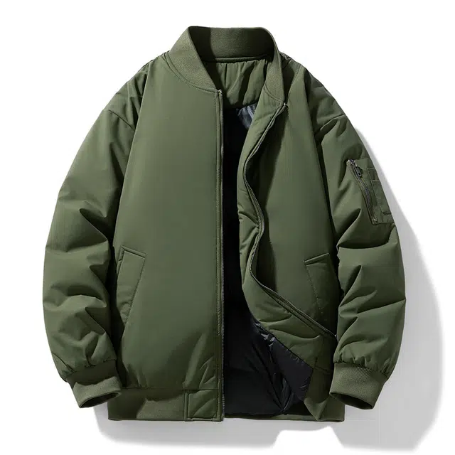 极限涡轮 纯色加厚简约百搭棉服 男女同款