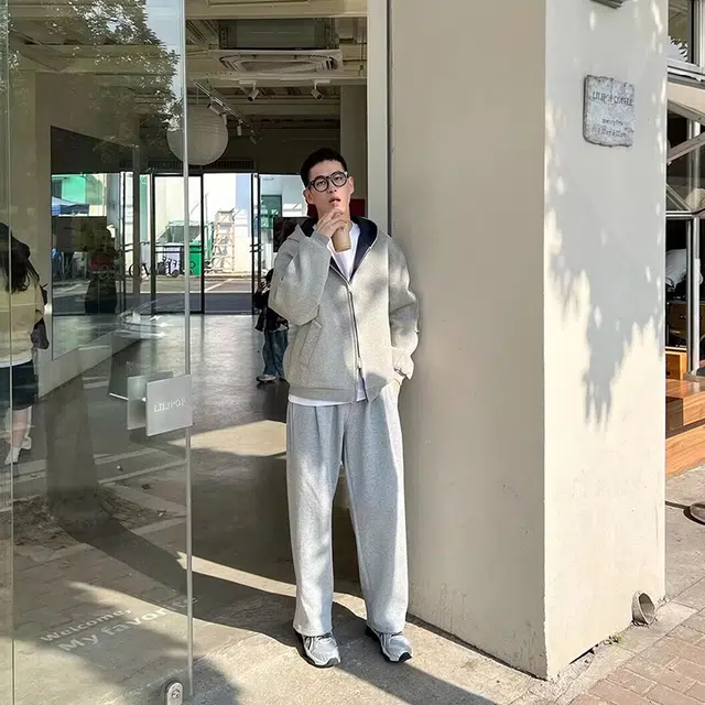 帝狼牛 美式复古重磅连帽开衫休闲百搭慵懒宽松风夹克 男女同款
