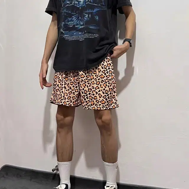极限涡轮 不过膝运动篮球透气网眼跑步百搭潮裤休闲短裤 男女同款